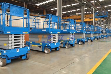 Hava İnşaatı İşi İçin 3220kg Kundağı Motorlu Makaslı Hidrolik Lift Drive